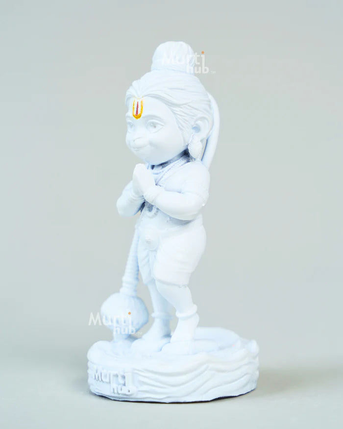 BAAL HANUMAN IDOL– RAM SETU DELIGHT WHITE