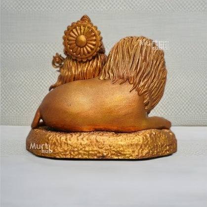 BAAL DURGA MAA WITH LION β CAR DASHBOARD IDOL