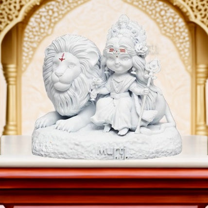BAAL DURGA MAA WITH LION β CAR DASHBOARD IDOL