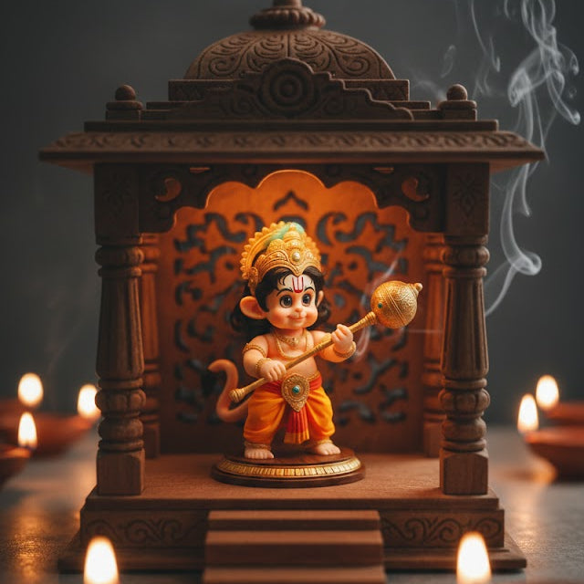 Bal Hanuman With Gada