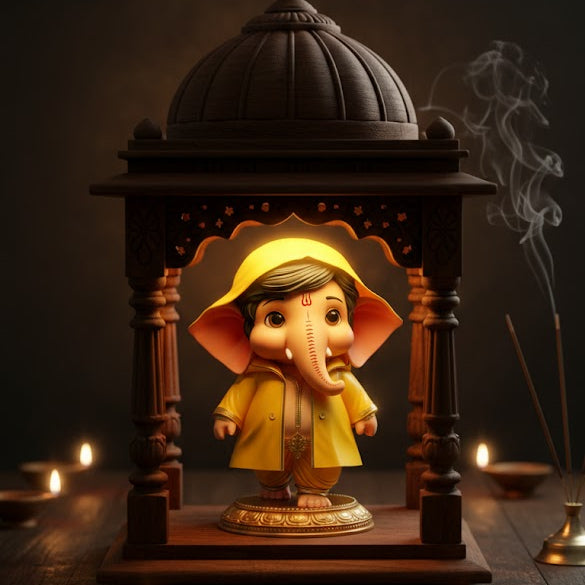 Cute Bal Ganesha Idol