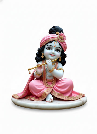 Sitting Bal Krishna Idol