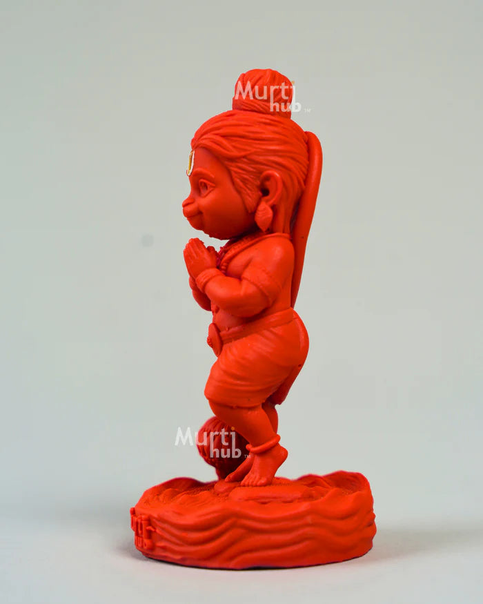 BAAL HANUMAN IDOL– RAM SETU DELIGHT WHITE