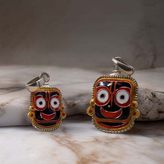 Mini Enameled Jagannath Pendent