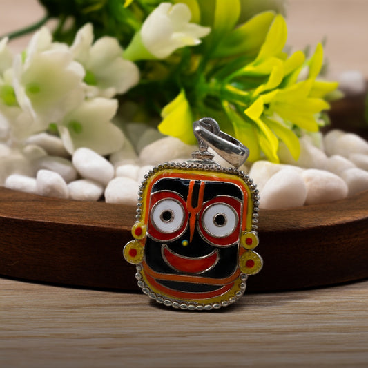 Mini Enameled Jagannath Pendent