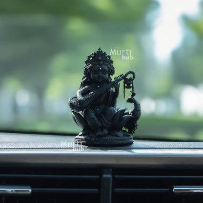 BAAL SARASWATI IDOL FOR CAR DASHBOARD