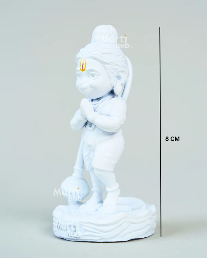 BAAL HANUMAN IDOL– RAM SETU DELIGHT WHITE