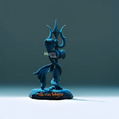 SHIVA'S TRISHUL DAMRU CAR DASHBOARD