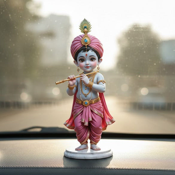 Bal Krishna With Flute Idol