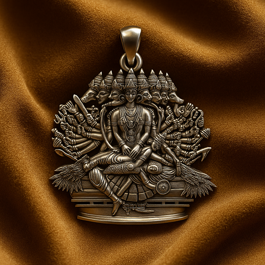 shta Mukha Ganda Bherunda Pendant