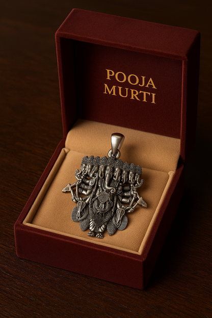 Ganesh Nine Heads Pendant