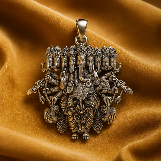 Ganesh Nine Heads Pendant