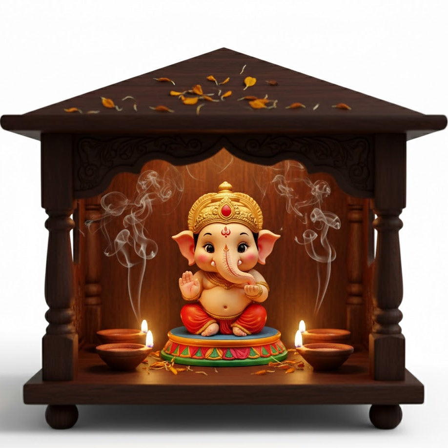 Cute Bal Ganesha Idol