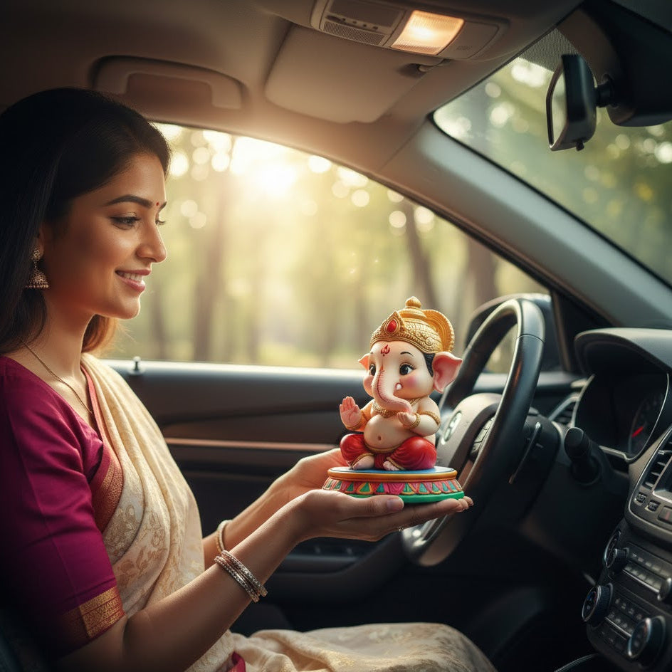 Cute Bal Ganesha Idol