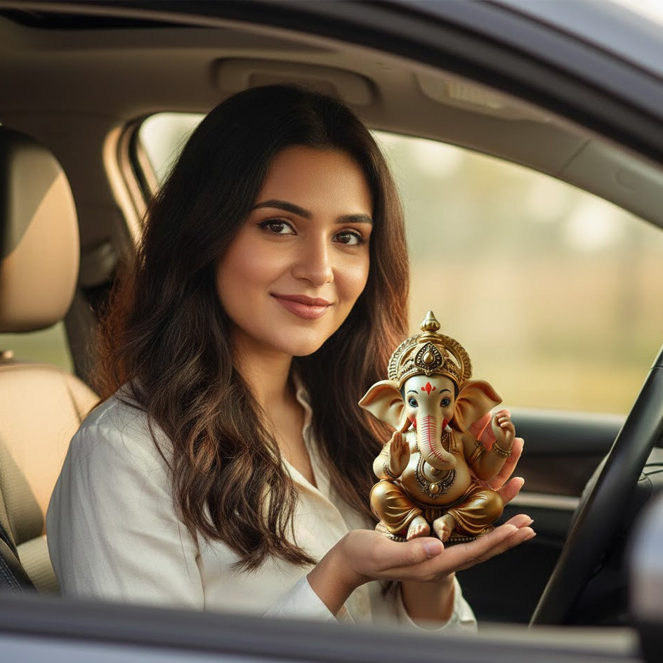 Cute Lord Bal Ganesha Idol