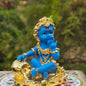Laddo Gopal Gold Plated Idol For Puja, Home, And Gift
