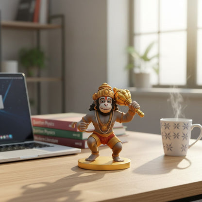 Lord Hanuman Idol With Gada