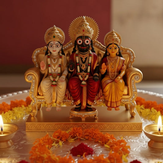 Lord Jagannath Balabhadra Subhadra Idol