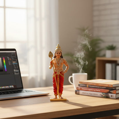 Lord Murugan Idol with Vel