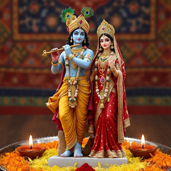 Lord Radha Krishna Idol