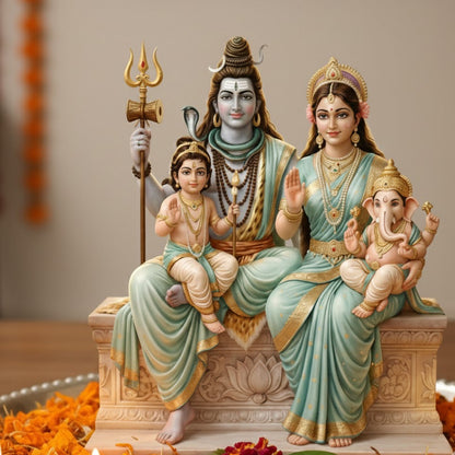 Lord Shiva Family Idol