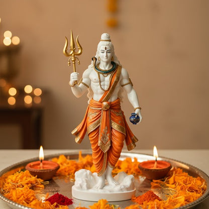 Mahadev Standing Statue