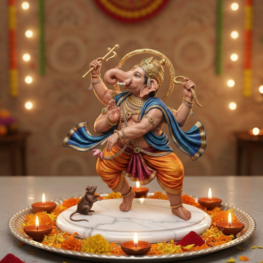 Nataraj Ganesha Idol