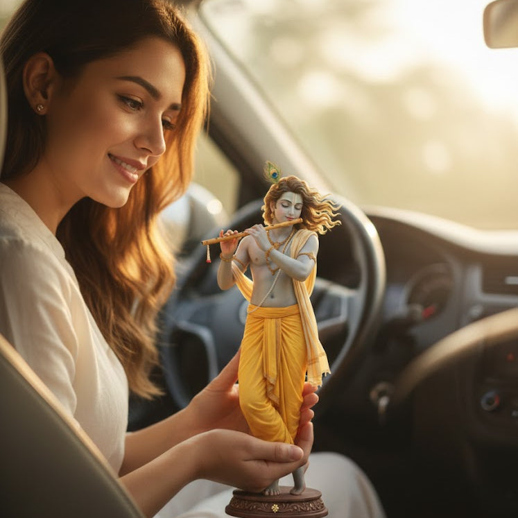 Premium Handcrafted Bansuri Krishna