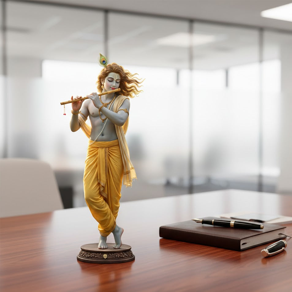 Premium Handcrafted Bansuri Krishna