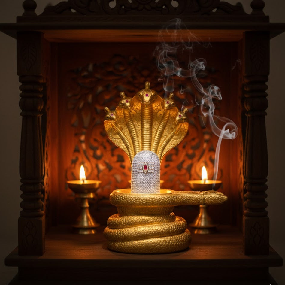 Shivling with Sheshnag
