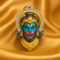 Silver Hanumanji Face Pendant